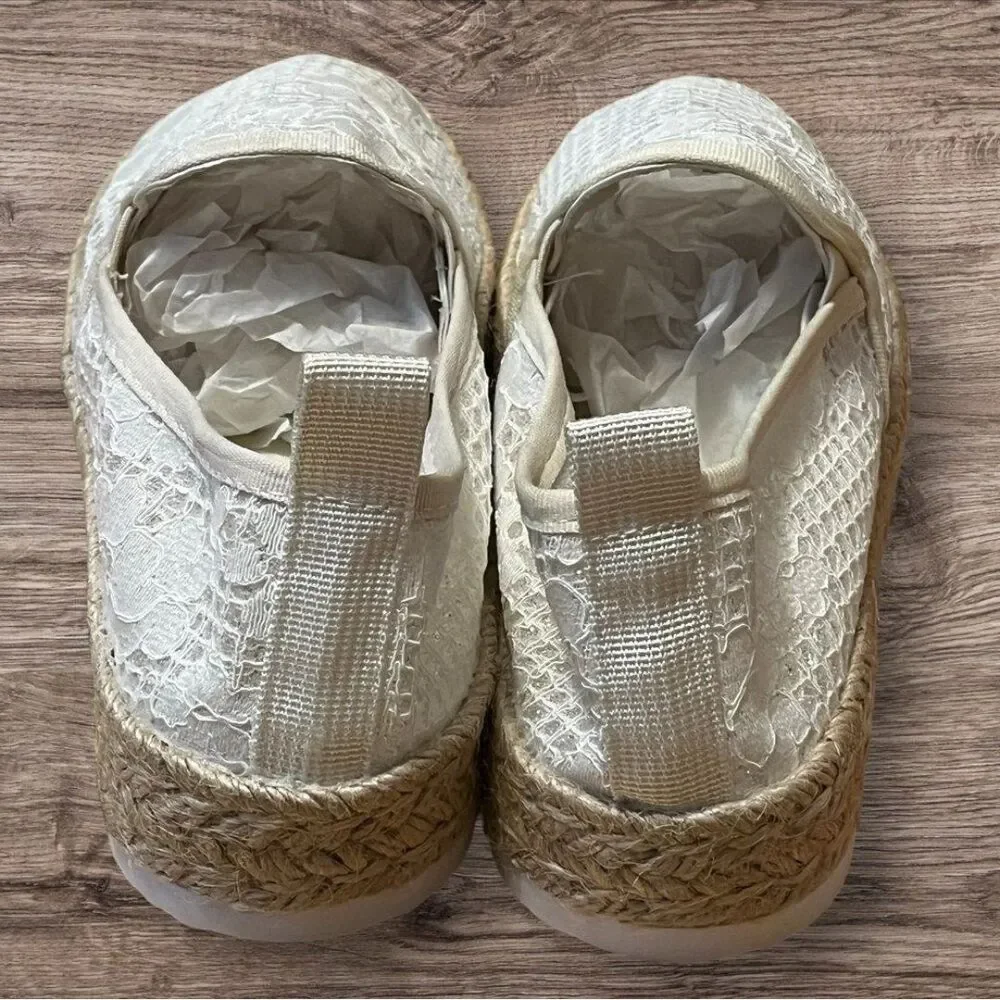 Women's Casual Comfortable Platform Loafers Slip On Round Toe Walking Shoe sz 39